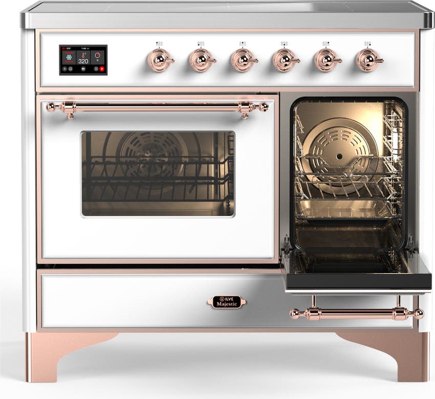 Ilve UMDIB40NR3WHP White With Copper Trim