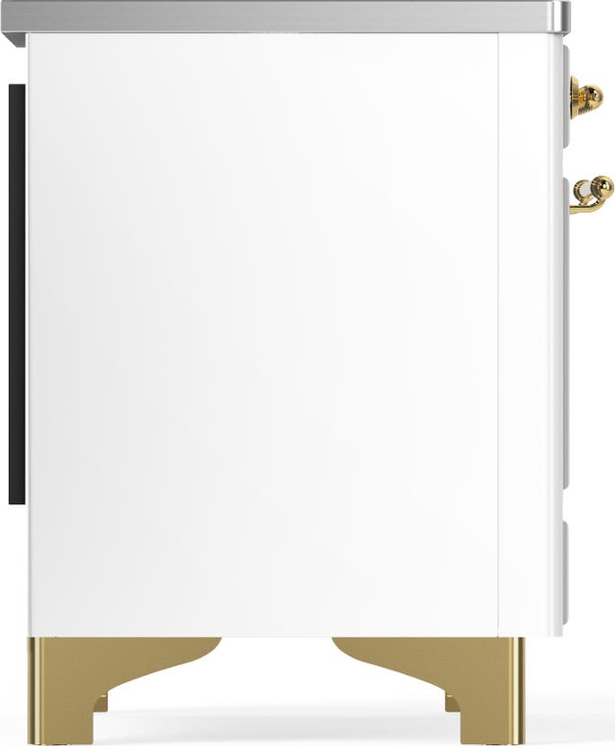 Ilve UMDIB40NR3WHG White With Brass Trim