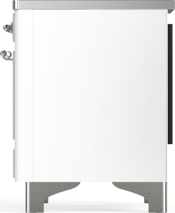 Ilve UMDIB40NR3WHC White With Chrome Trim