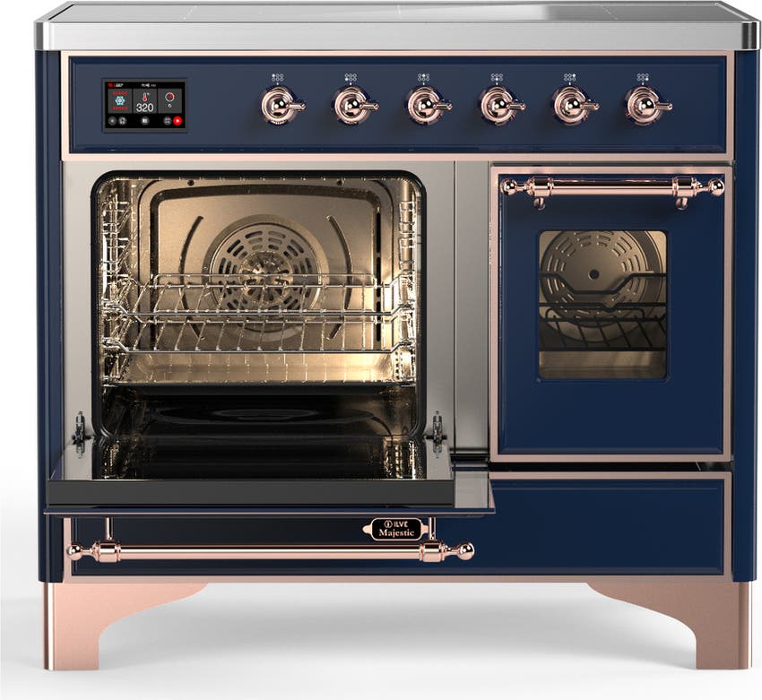 Ilve UMDIB40NR3MBP Midnight Blue With Copper Trim
