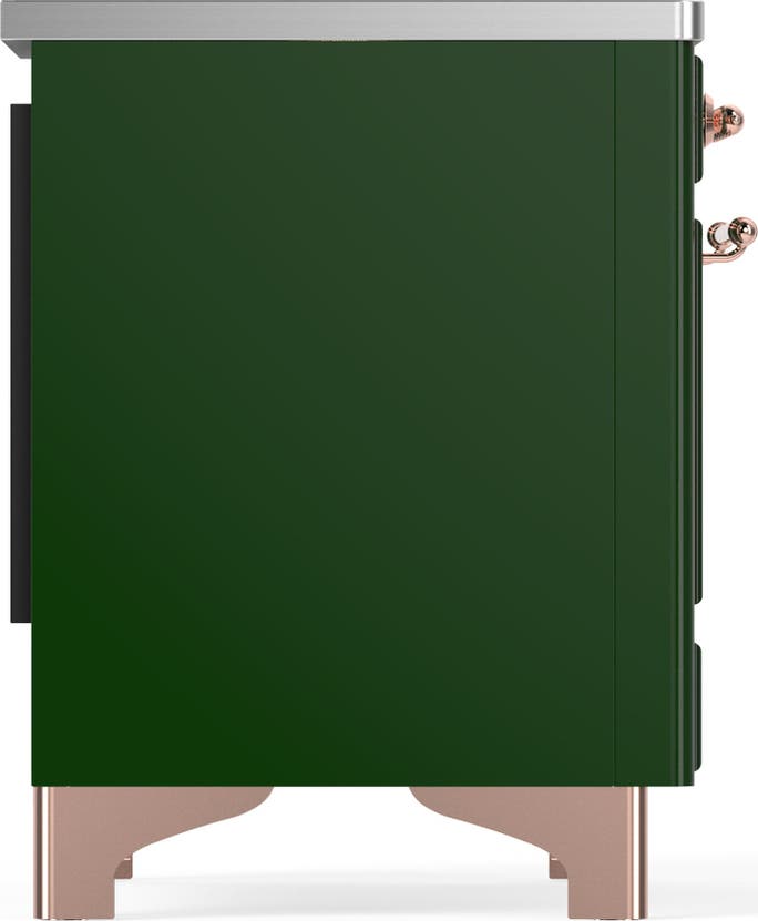 Ilve UMDIB40NR3EGP Emerald Green With Copper Trim