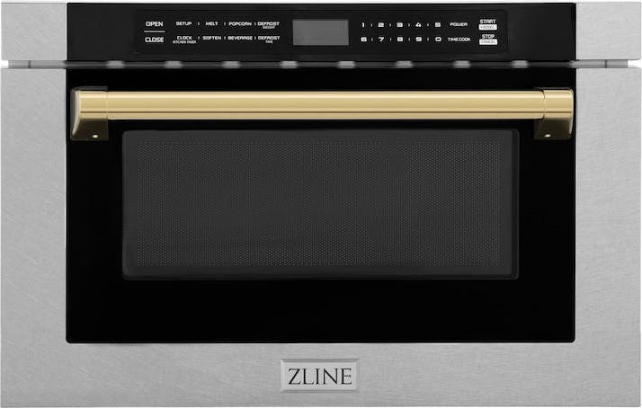 Zline MWDZ1SSHG Stainless Steel And Gold Accents Gold
