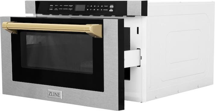 Zline MWDZ1SSHG Stainless Steel And Gold Accents Gold