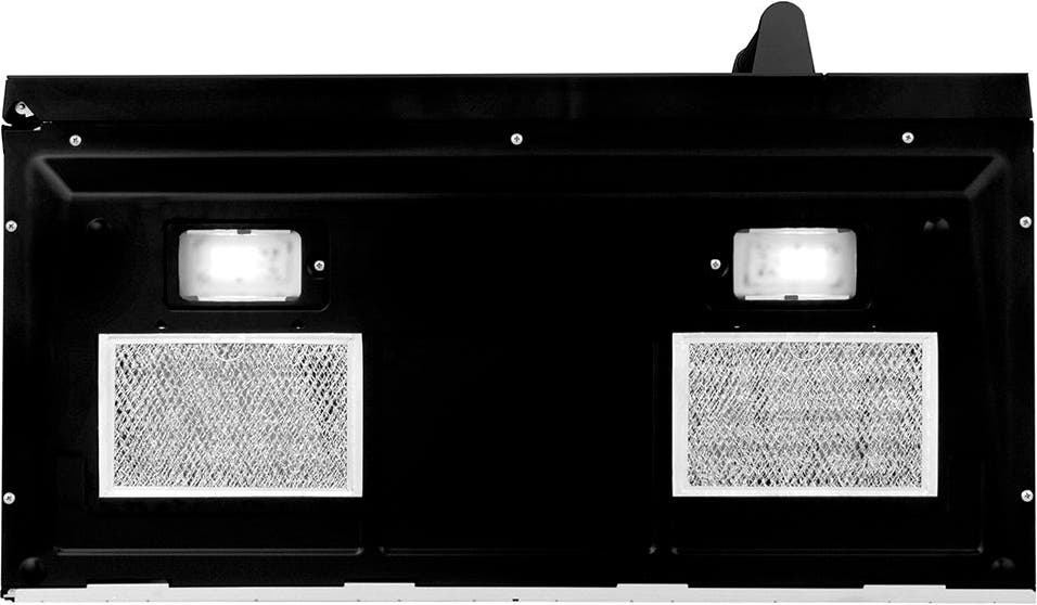 Zline MWOOTRH30BS Black Stainless Steel, Modern Handle
