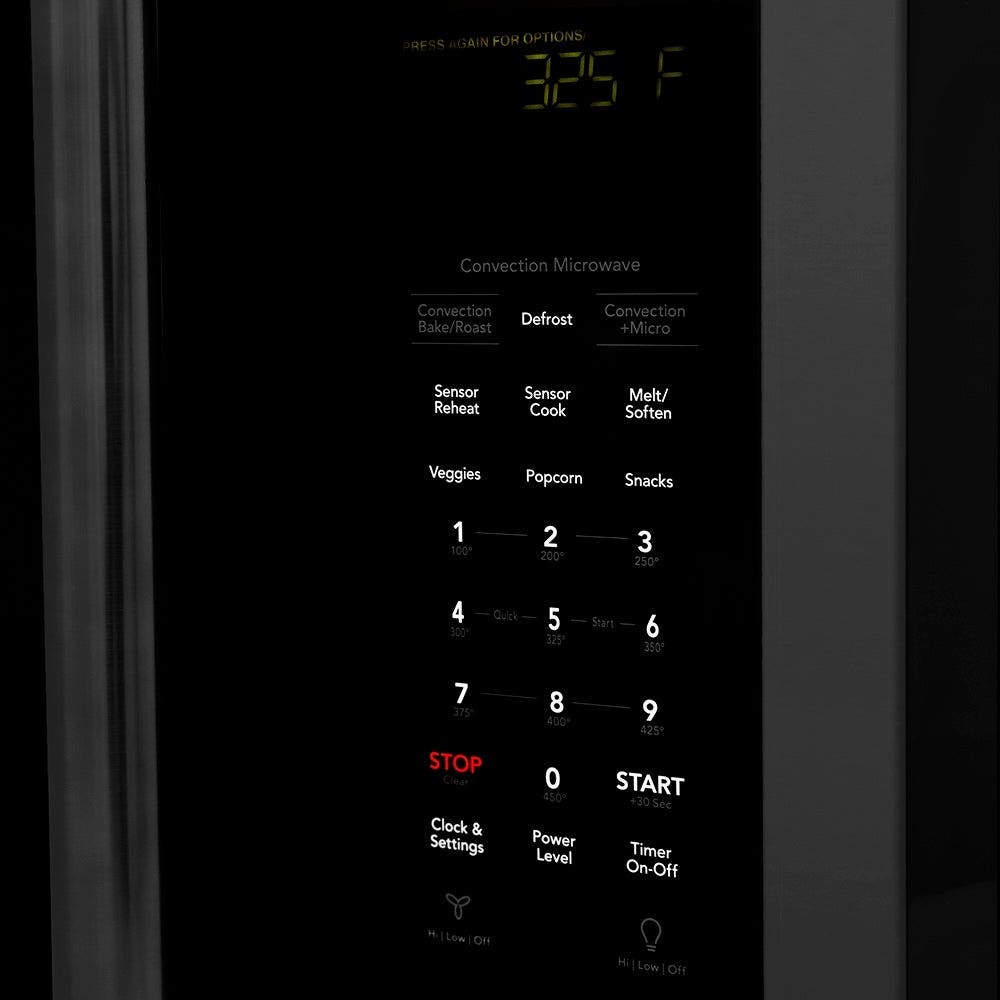 Zline MWOOTRH30BS Black Stainless Steel, Modern Handle