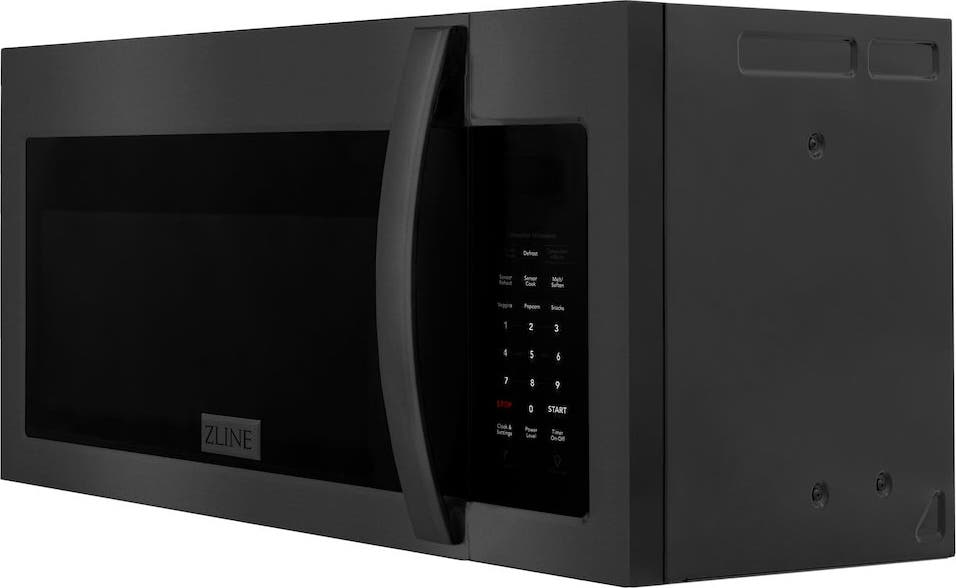 Zline MWOOTR30BS Black Stainless Steel