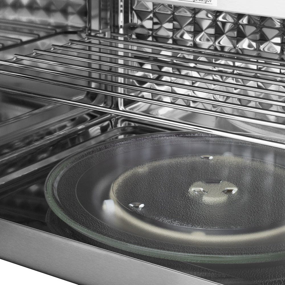 Zline MWOOTR30BS Black Stainless Steel