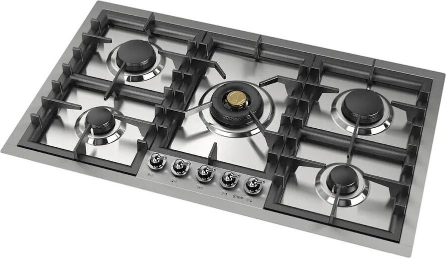 Ilve UHCPT95NSSCLP Stainless Steel With Chrome Trim, Liquid Propane