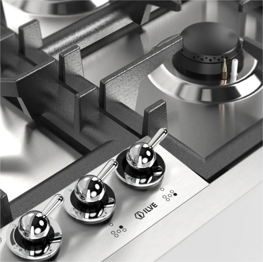 Ilve UHCPT95NSSCLP Stainless Steel With Chrome Trim, Liquid Propane