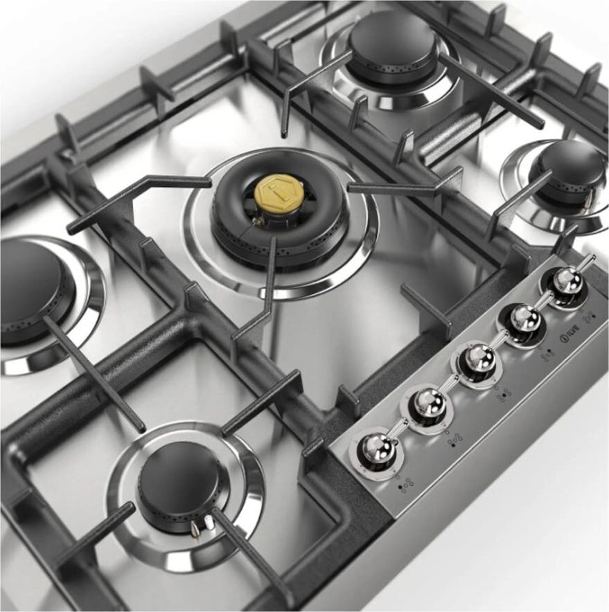 Ilve UHCPT75NSSCLP Stainless Steel With Chrome Trim, Liquid Propane
