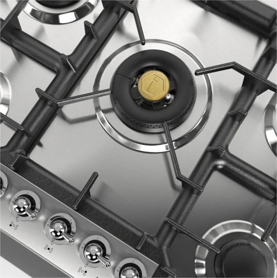 Ilve UHCPT75NSSCLP Stainless Steel With Chrome Trim, Liquid Propane