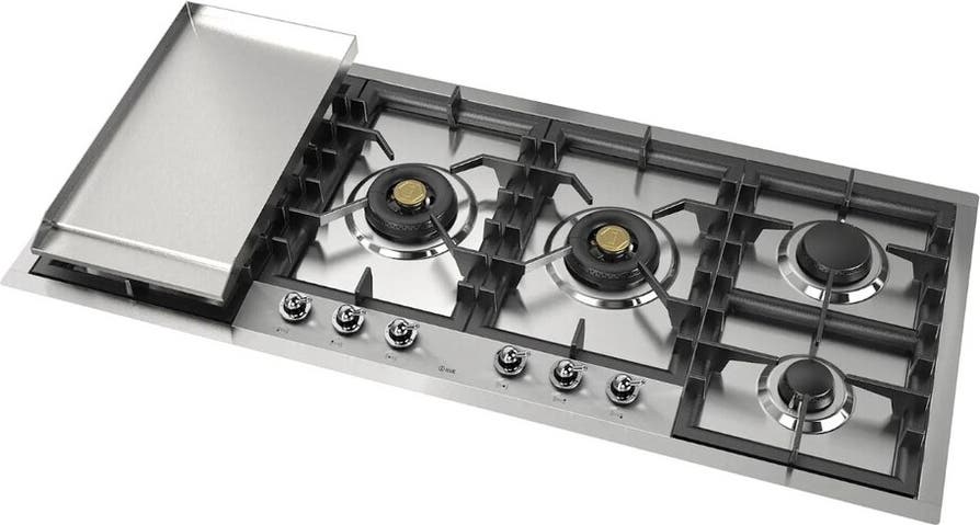 Ilve UHCPT125FNSSCLP Stainless Steel With Chrome Trim, Liquid Propane