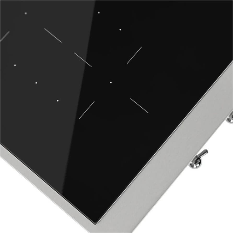 Ilve UHCPI486NSSC Stainless Steel With Chrome Trim