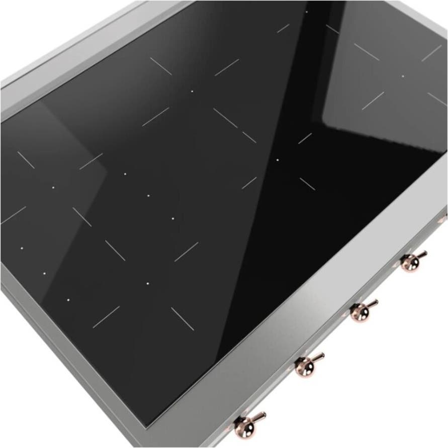 Ilve UHCPI366NSSP Stainless Steel With Copper Trim