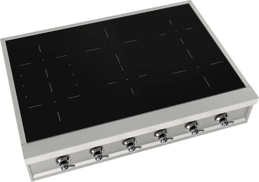 Ilve UHCPI366NSSC Stainless Steel With Chrome Trim