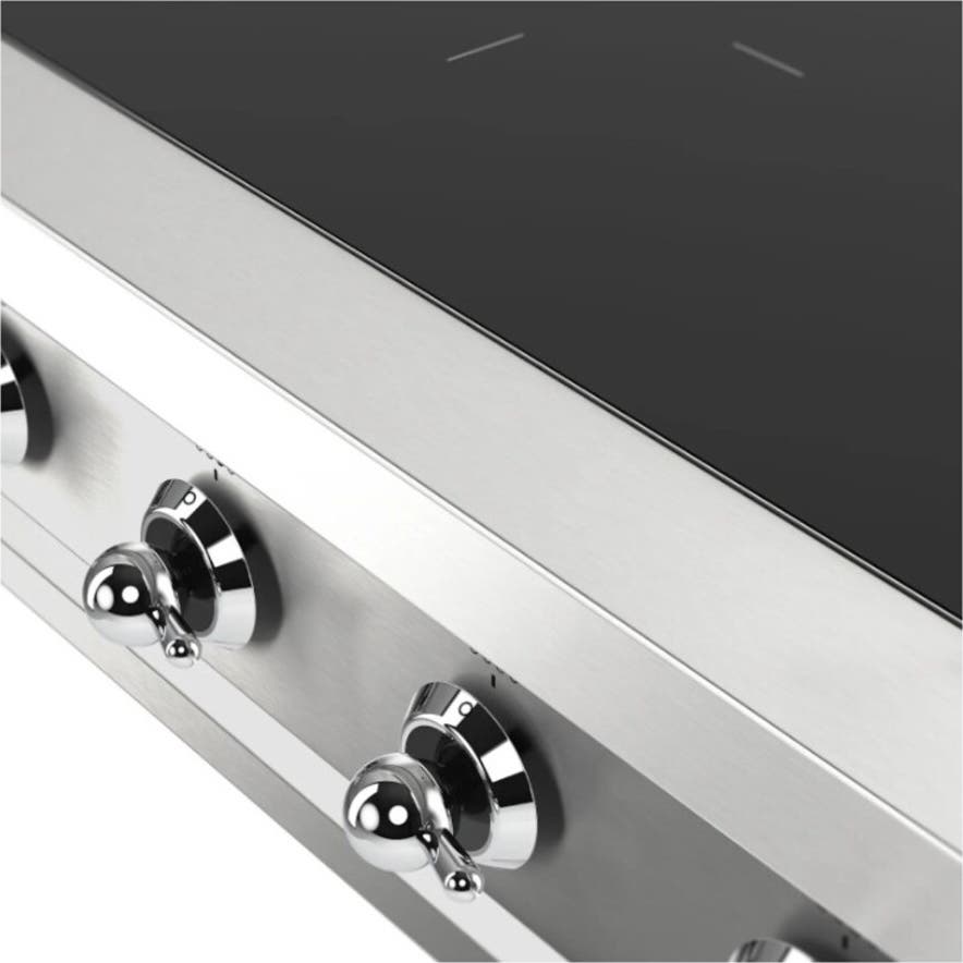 Ilve UHCPI366NSSC Stainless Steel With Chrome Trim
