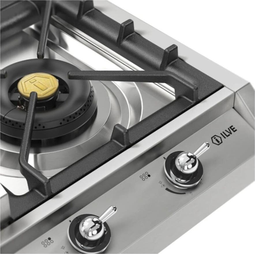Ilve UHCP965FNSSCLP Stainless Steel With Chrome Trim, Liquid Propane
