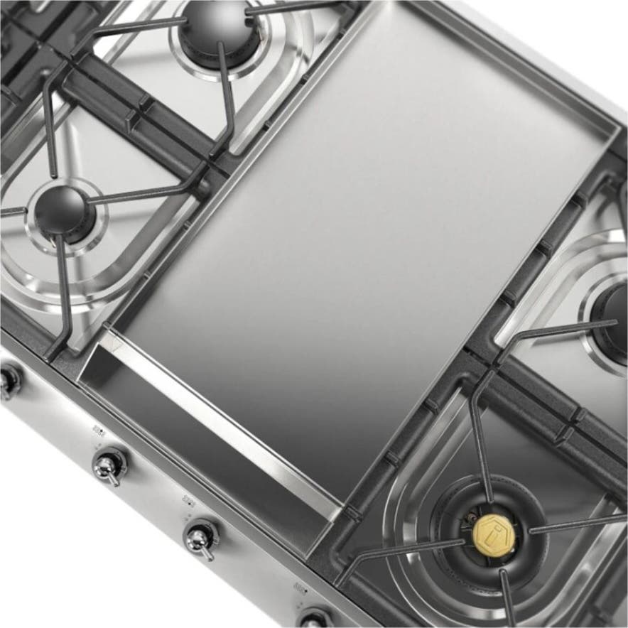 Ilve UHCP1265FNSSC Stainless Steel With Chrome Trim, Natural Gas