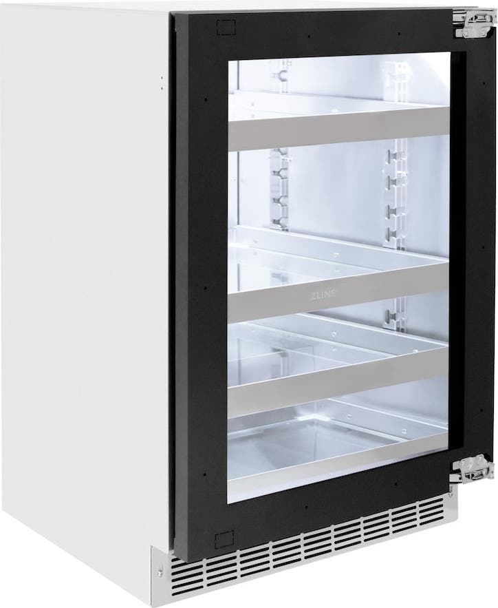 Zline RBSPO24 Panel Ready With Glass Door
