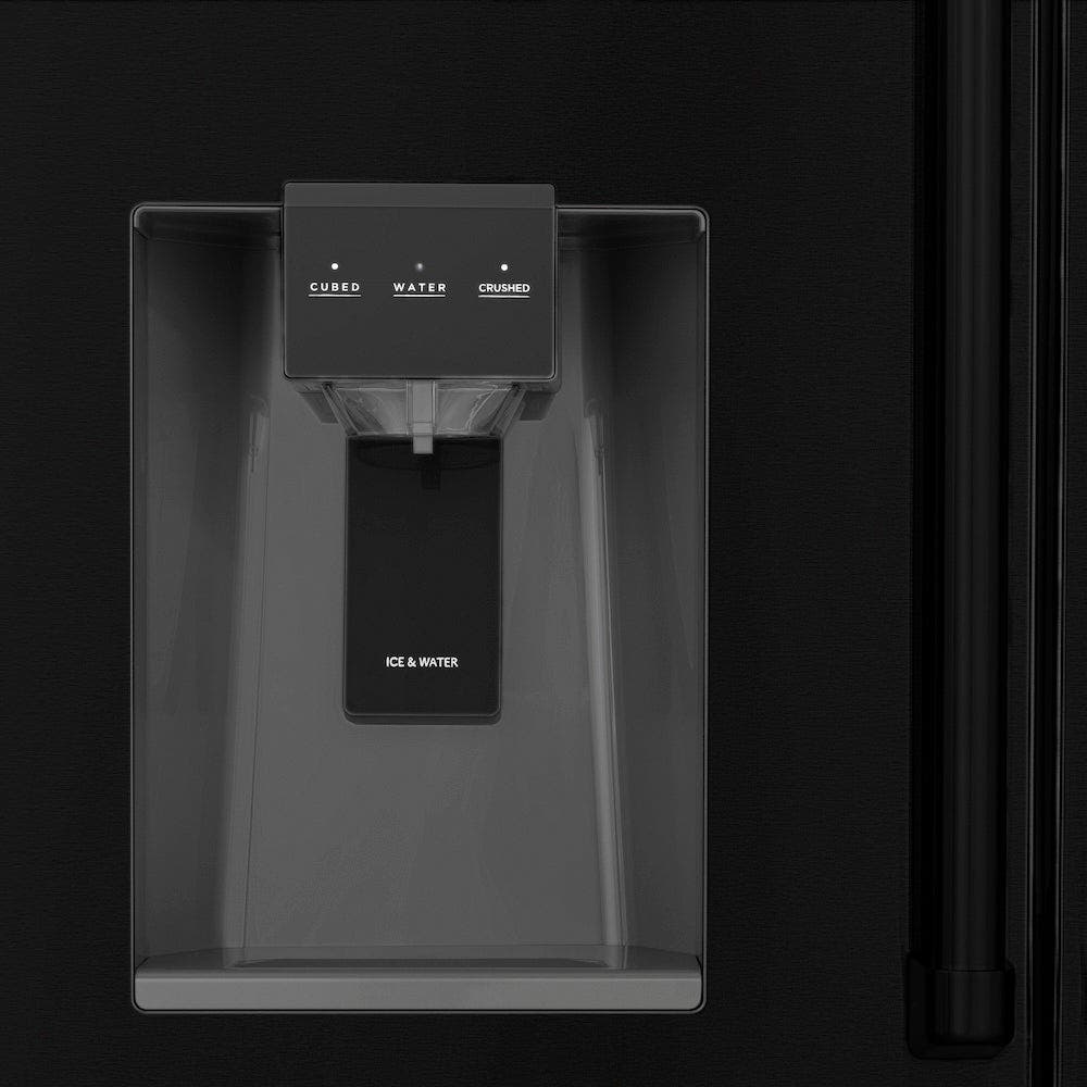 Zline RFMW36BS Black Stainless Steel