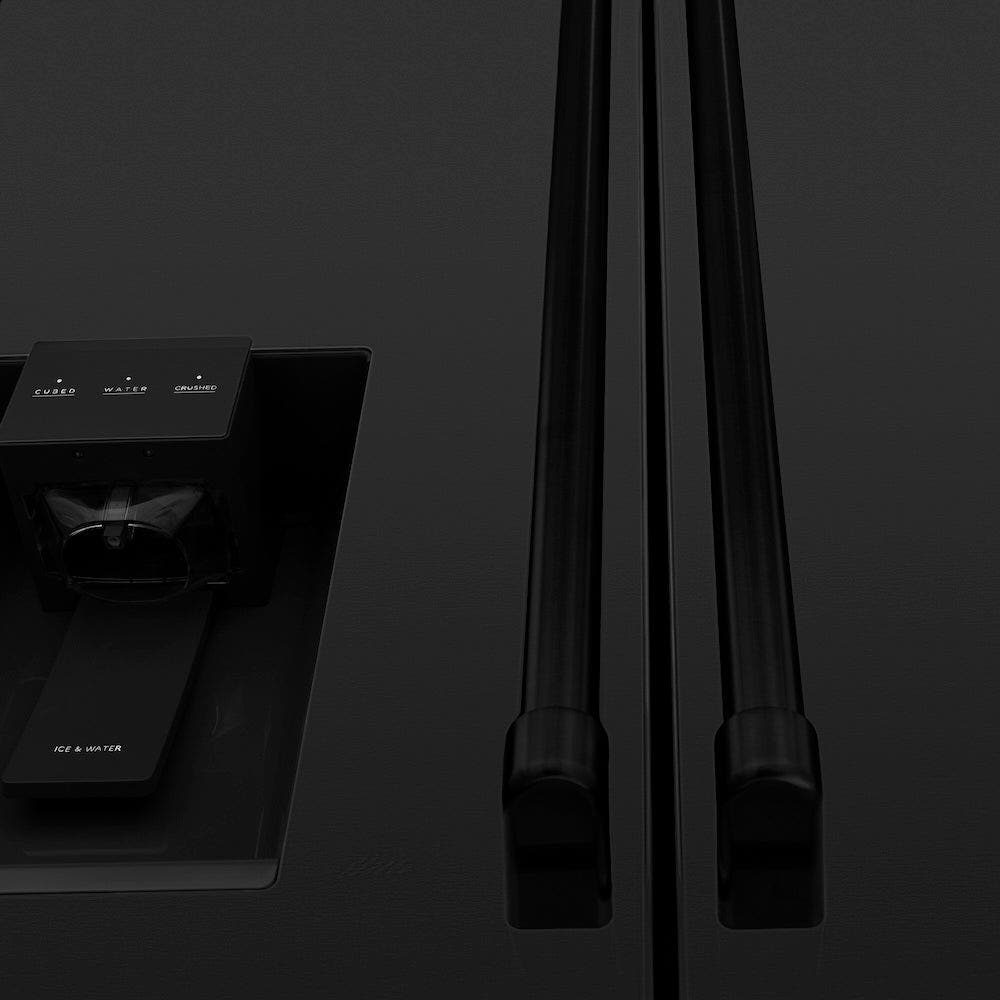 Zline RFMW36BS Black Stainless Steel