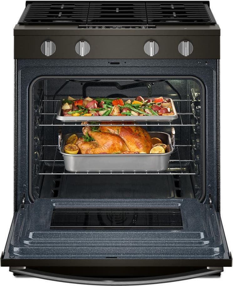 Whirlpool WSGS4530TV Black Stainless Steel