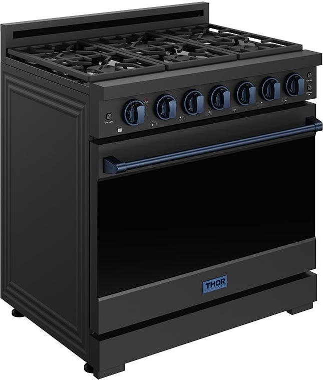 Thor RSG36PBBLU Black With Gunmetal Blue Accents