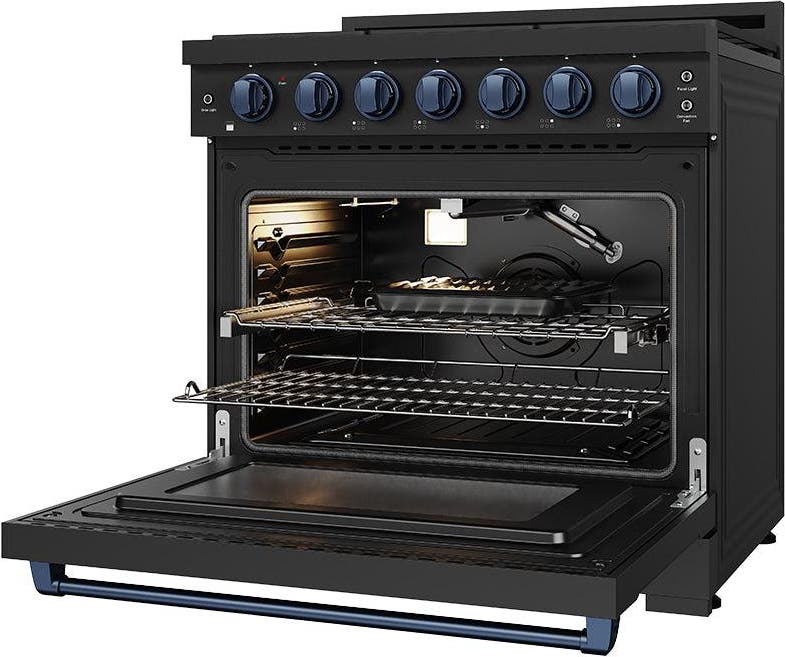 Thor RSG36PBBLU Black With Gunmetal Blue Accents