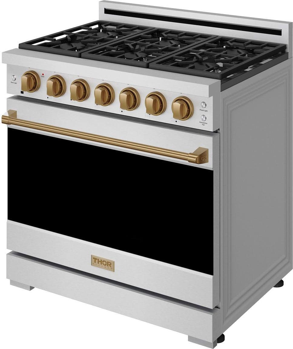 Thor RSG36PLPBRZ Stainless Steel With Bronze Accents, Liquid Propan...