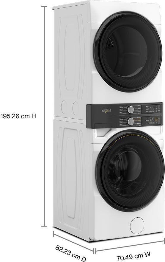 Whirlpool WEF5727TW Electric, White