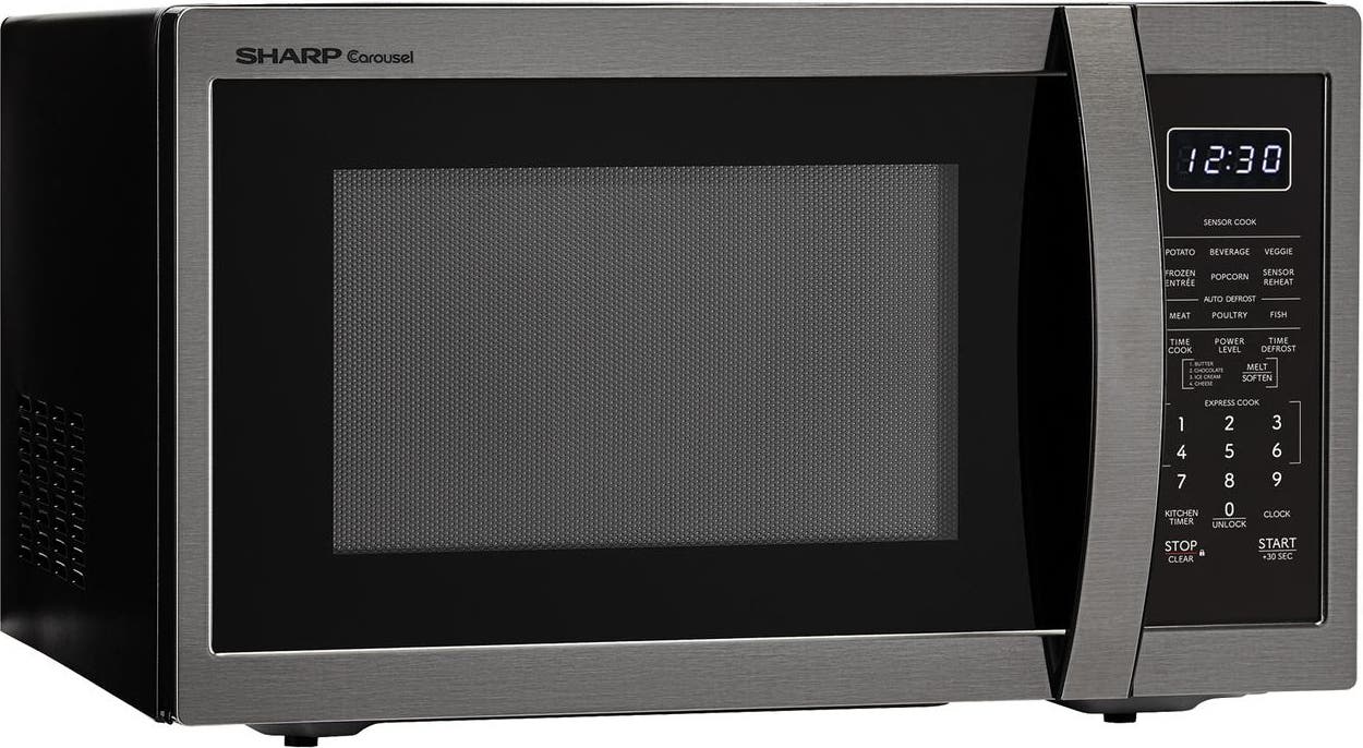 Sharp SMC1452KH Black Stainless Steel