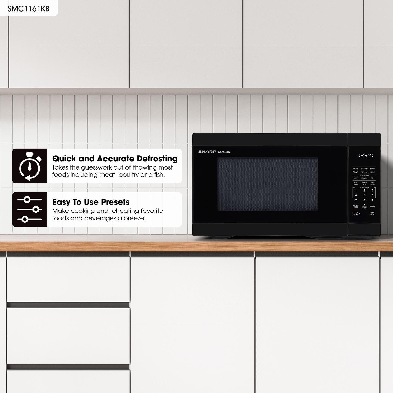 Sharp SMC1161KB Black