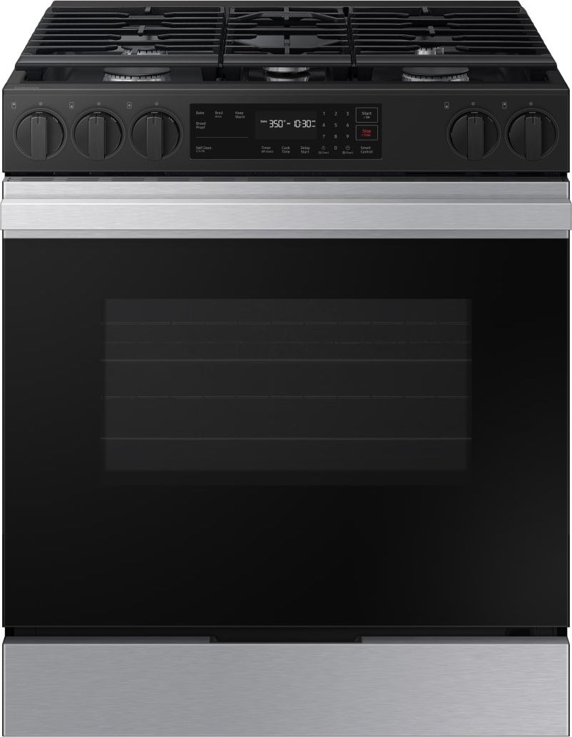 Samsung NSG6DG8100SR 6.0 Cubic Foot Gas Slide In Range Self Clean