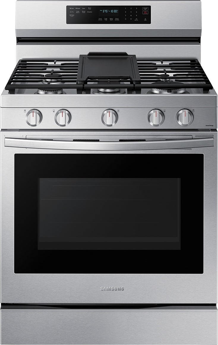 Samsung NX60A6711SS 30 Inch Freestanding Gas Smart Range