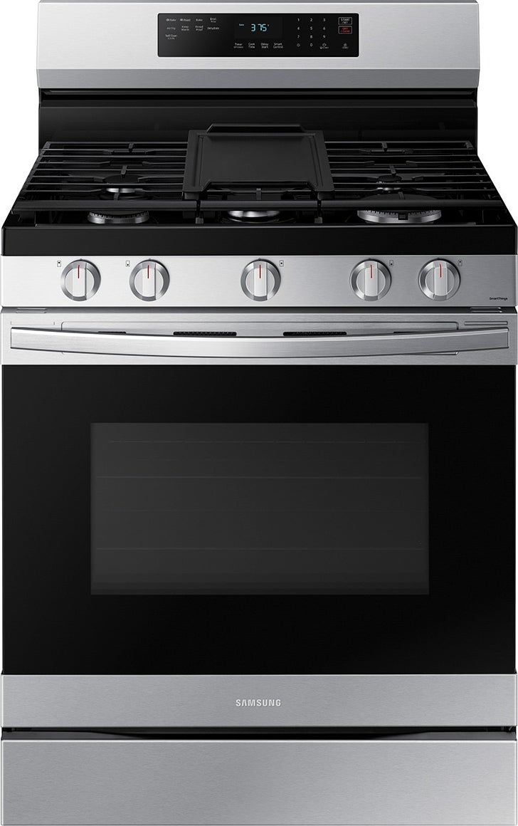Samsung NX60A6511SS 6.0 cu. ft. Smart Freestanding Gas Range