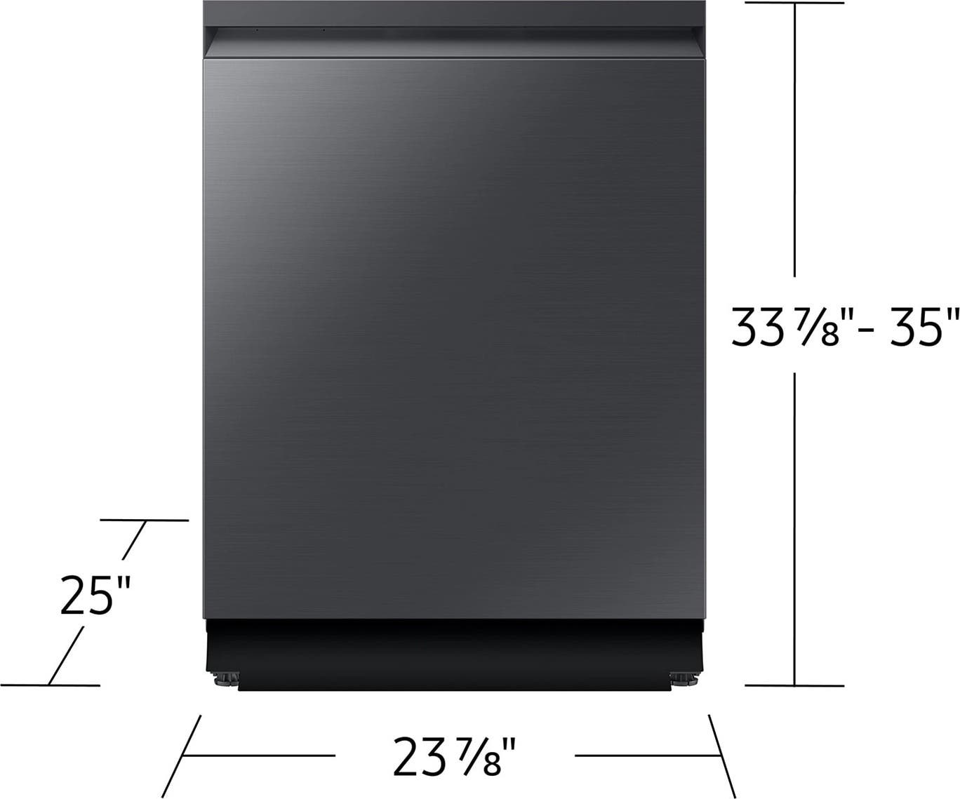 Samsung DW90F89T0UMT Matte Black Steel