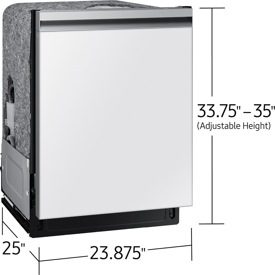 Samsung DW80CB545012 White Glass