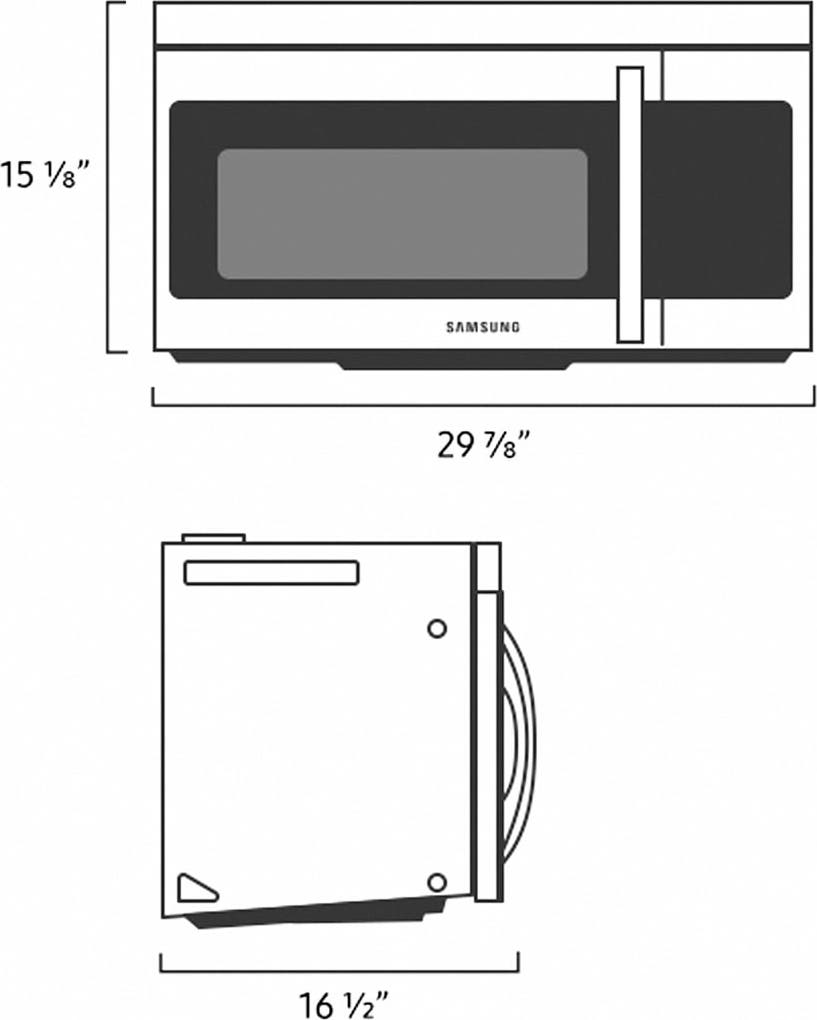 Samsung ME16A4021AS Stainless Steel
