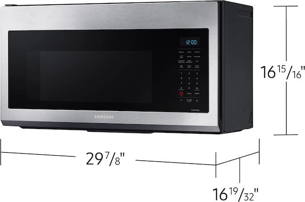 Samsung MC17T8000CS Fingerprint Resistant Stainless Steel