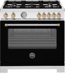 36 Inch Master Series Gas Range With 5 Aluminum Burners