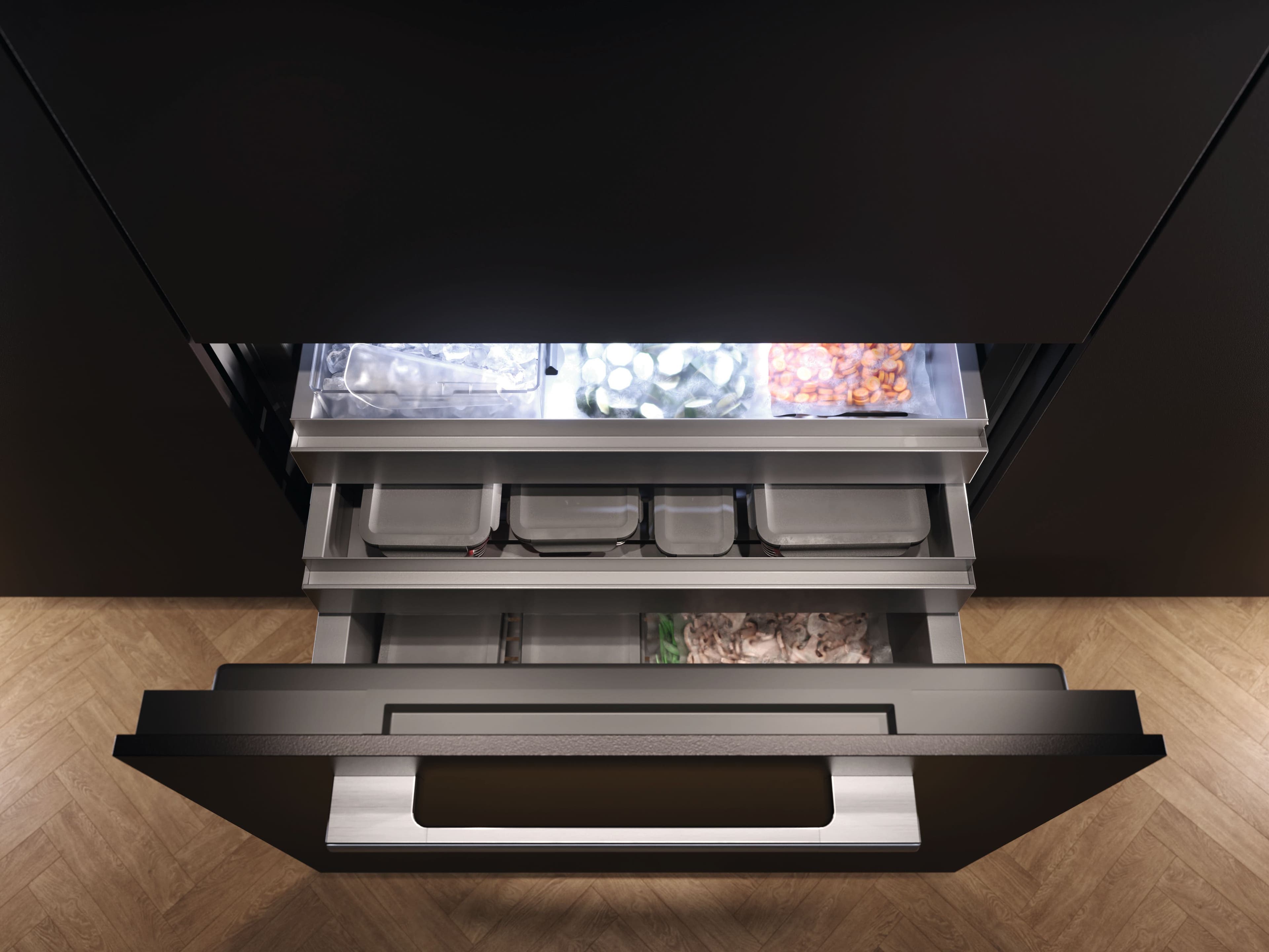 Miele KFMC3642L 36 Inch Master Cool Lower Beltline Bottom Mount