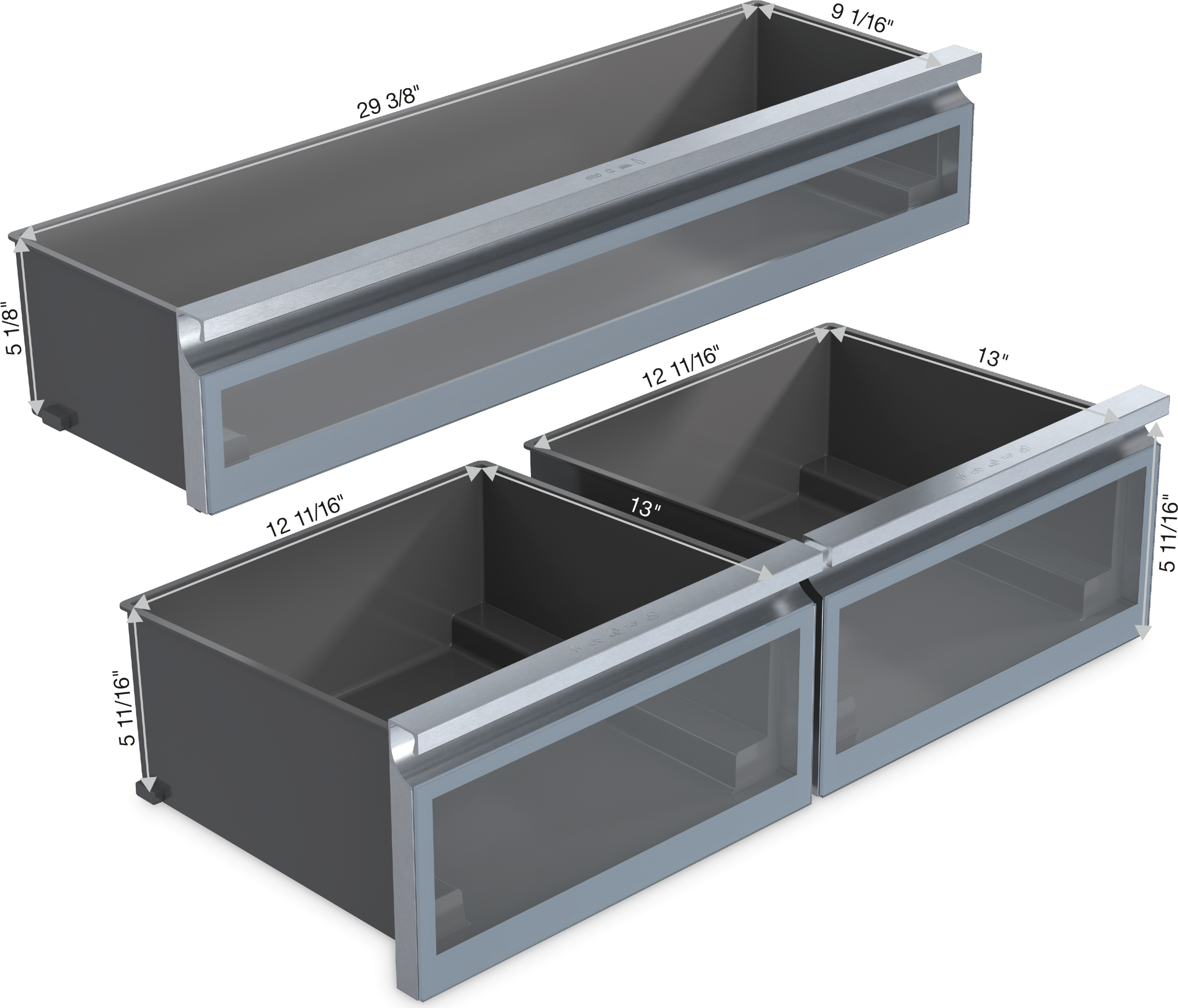 Miele KFMC3642L 36 Inch Master Cool Lower Beltline Bottom Mount