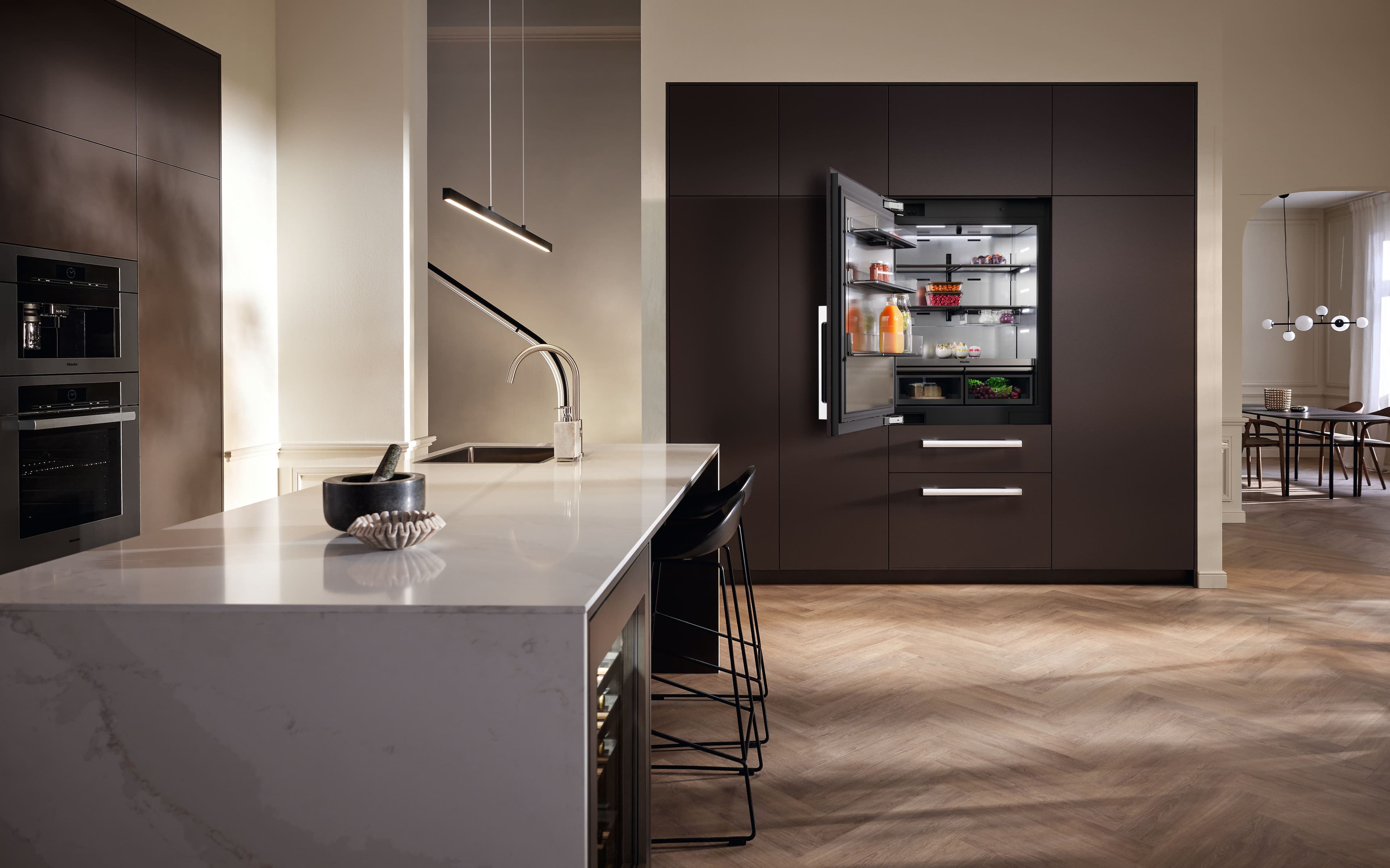 Miele KFMC3846L Panel Ready, Left Hinge