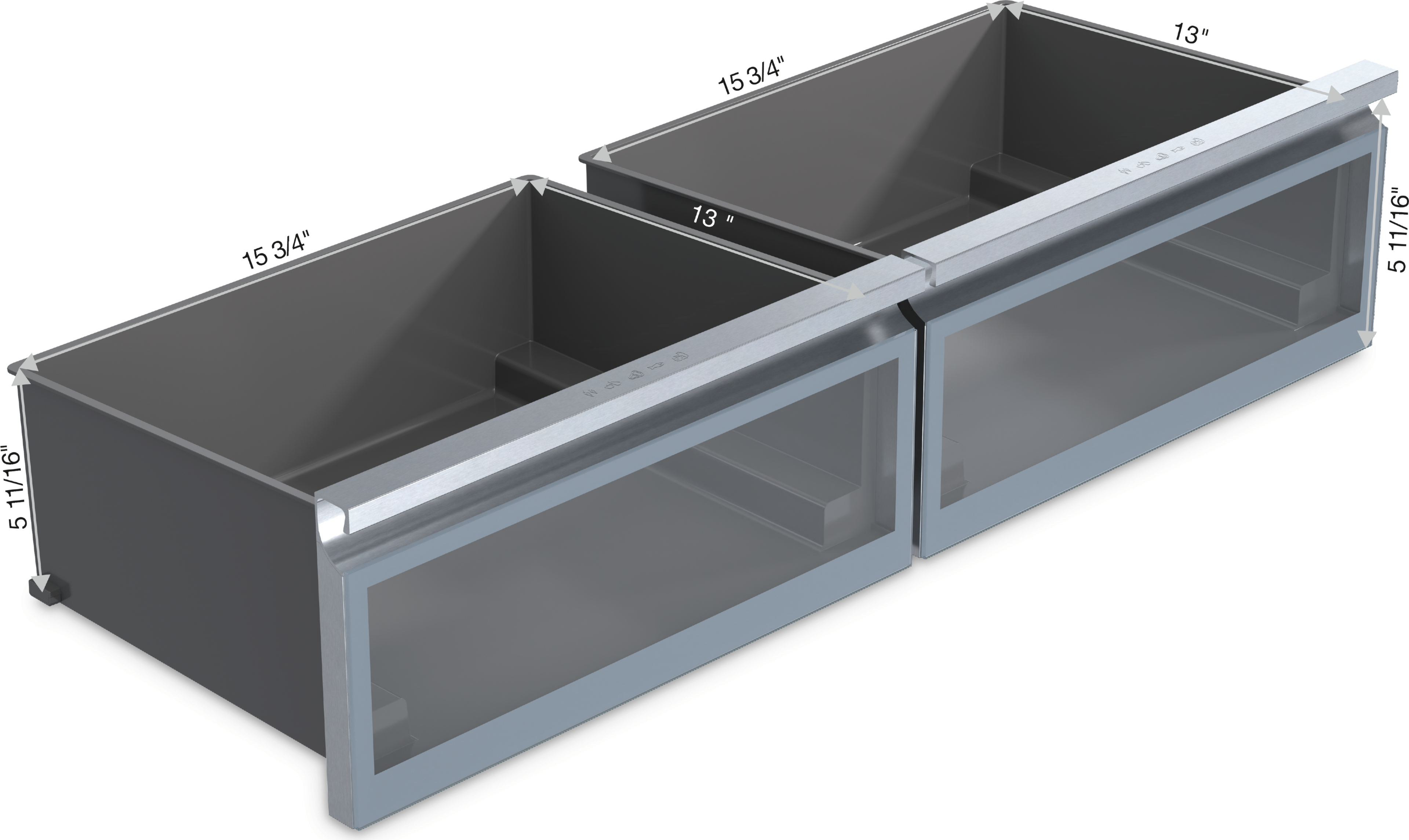 Miele KFMC3858FD 42 Inch Master Cool French Door Higher Beltline