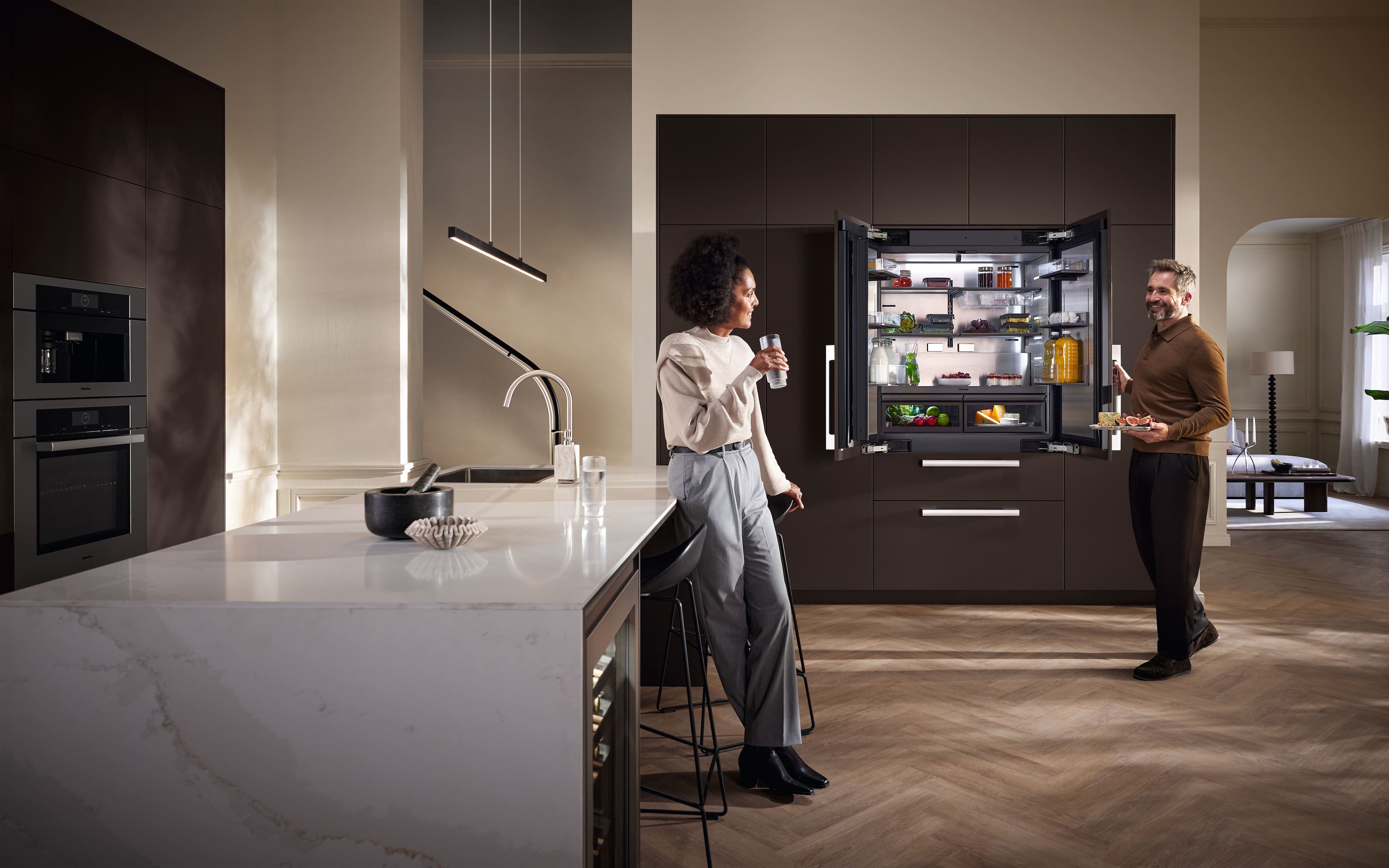 Miele KFMC3858FD 42 Inch Master Cool French Door Higher Beltline