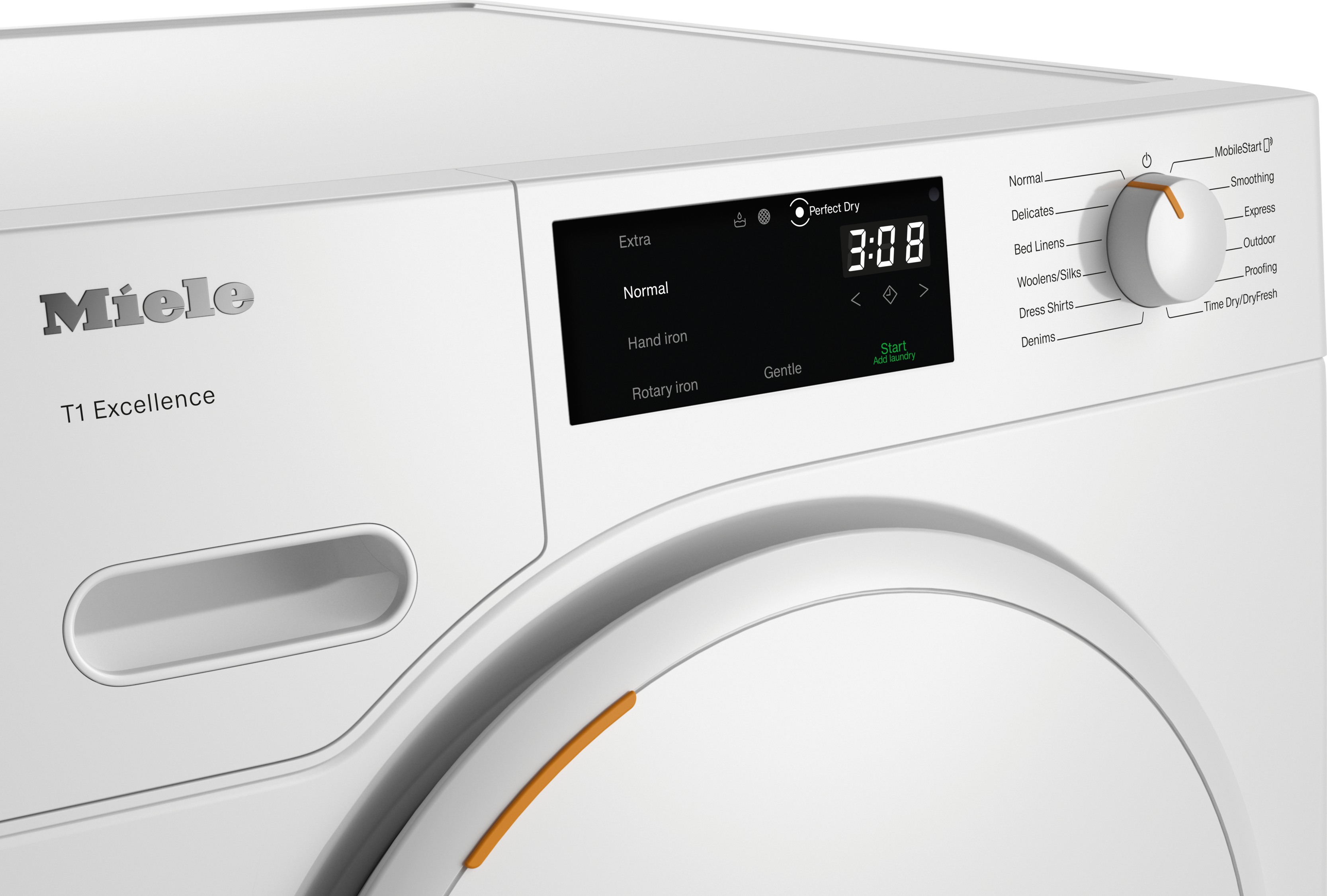 Miele TXD160WP 24 Inch Smart Heat Pump Dryer Lotus White