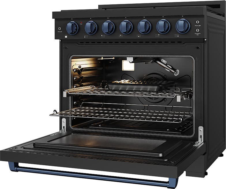 Thor RSG36PBBLU Black With Gunmetal Blue Accents