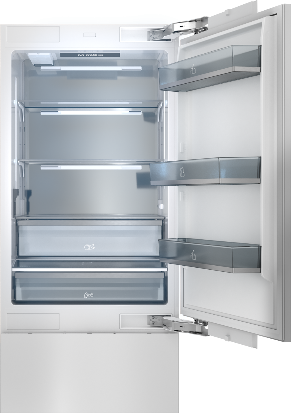 Thor XRF3016BBPSS Series Built-In Bottom Freezer Refrigerator - Thumbnail 4