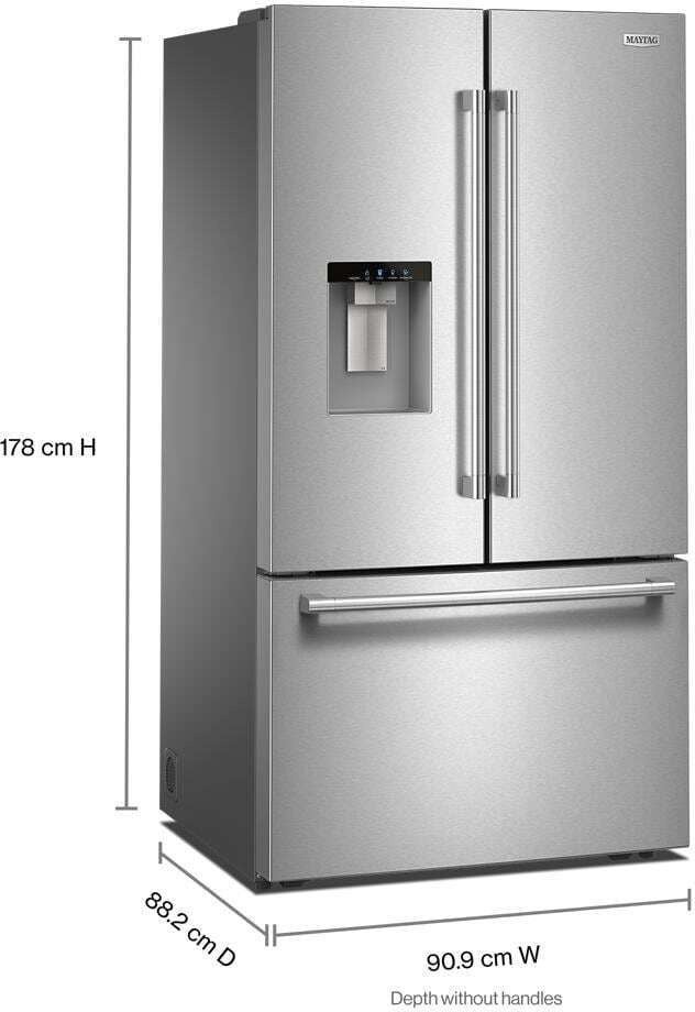 Maytag MRFF5336TZ 36 Inch 30 Cu. Ft. XL Capacity French Door