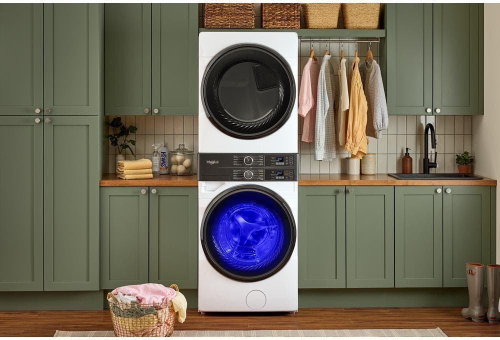 Whirlpool WEF5727TW Electric, White
